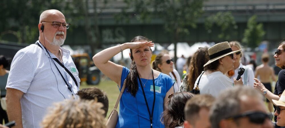 Outdoor Language Interpretation using Tour Guide sytem