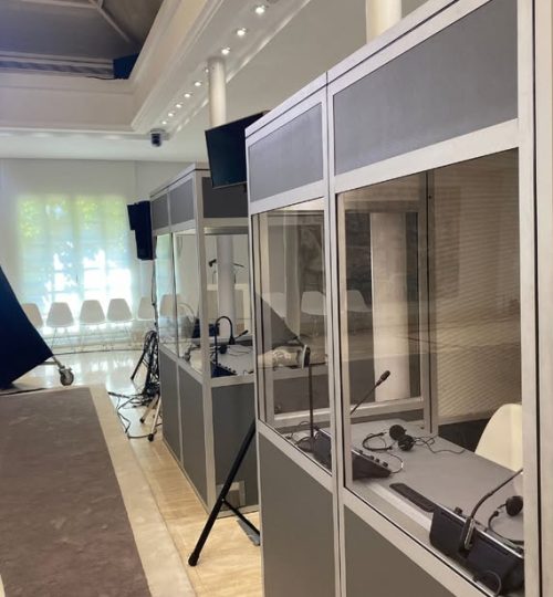 Interpretation booths